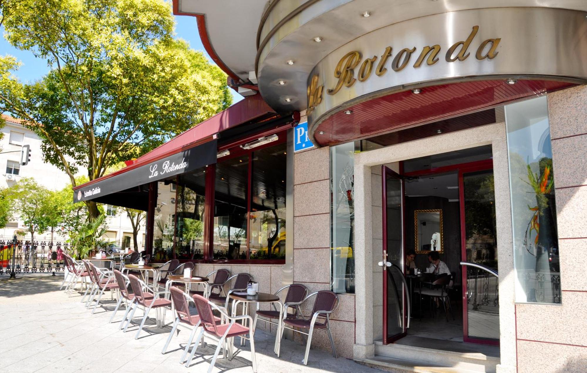 Hostal La Rotonda Ourense Luaran gambar
